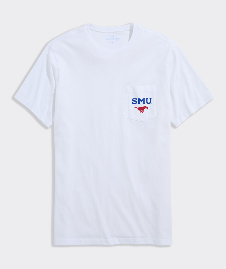 SMU Pennants Short-Sleeve Pocket Tee