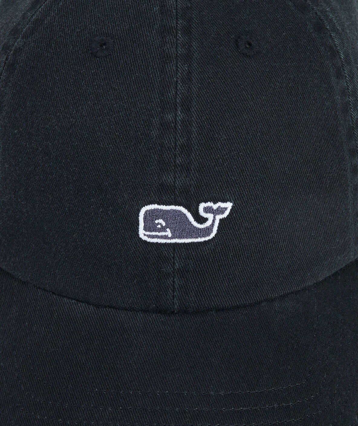 Shop Whale Logo Leather Strap Baseball Hat at vineyard vines