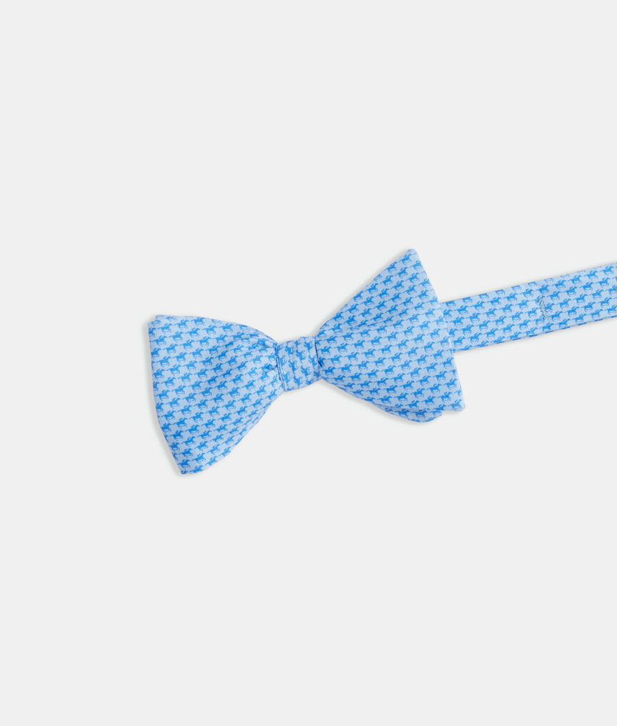 Kentucky Derby Tonal Gallop Printed Bow Tie