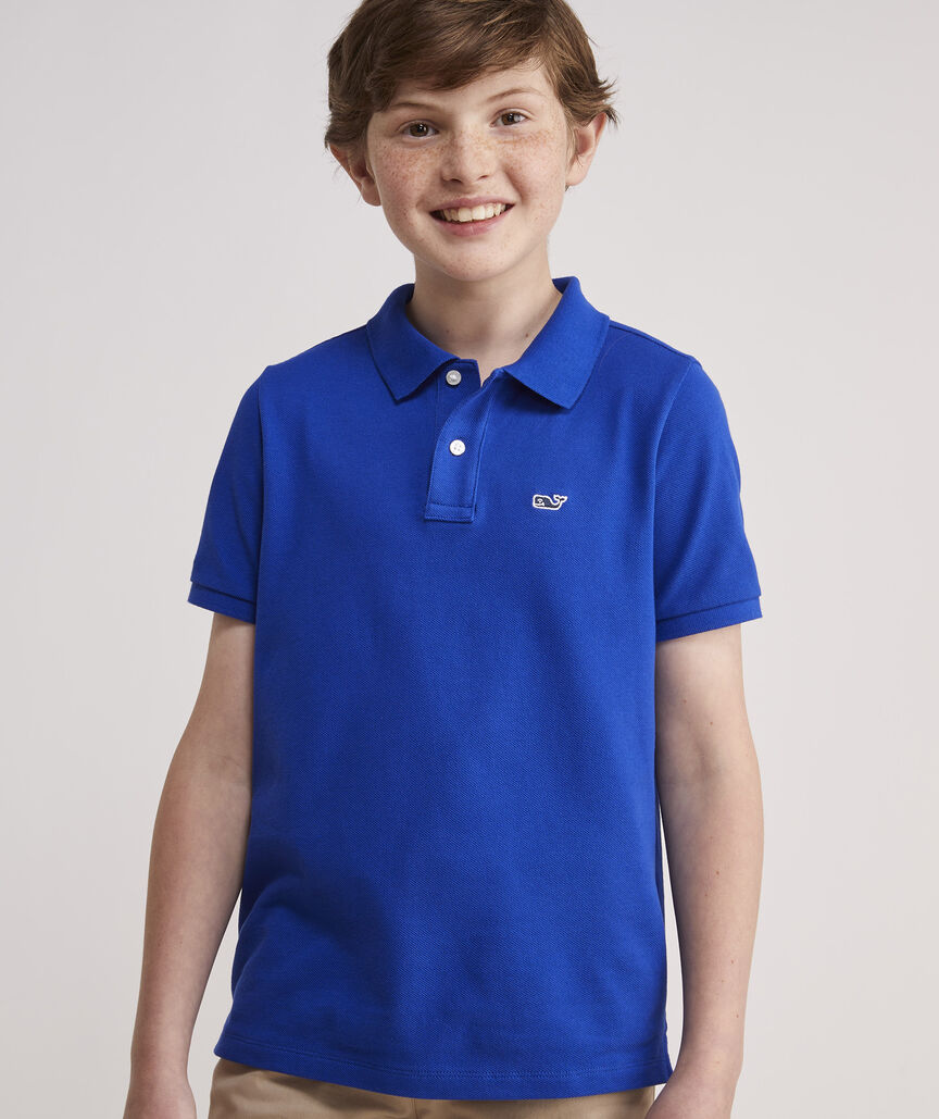 Boys' Heritage Pique Polo