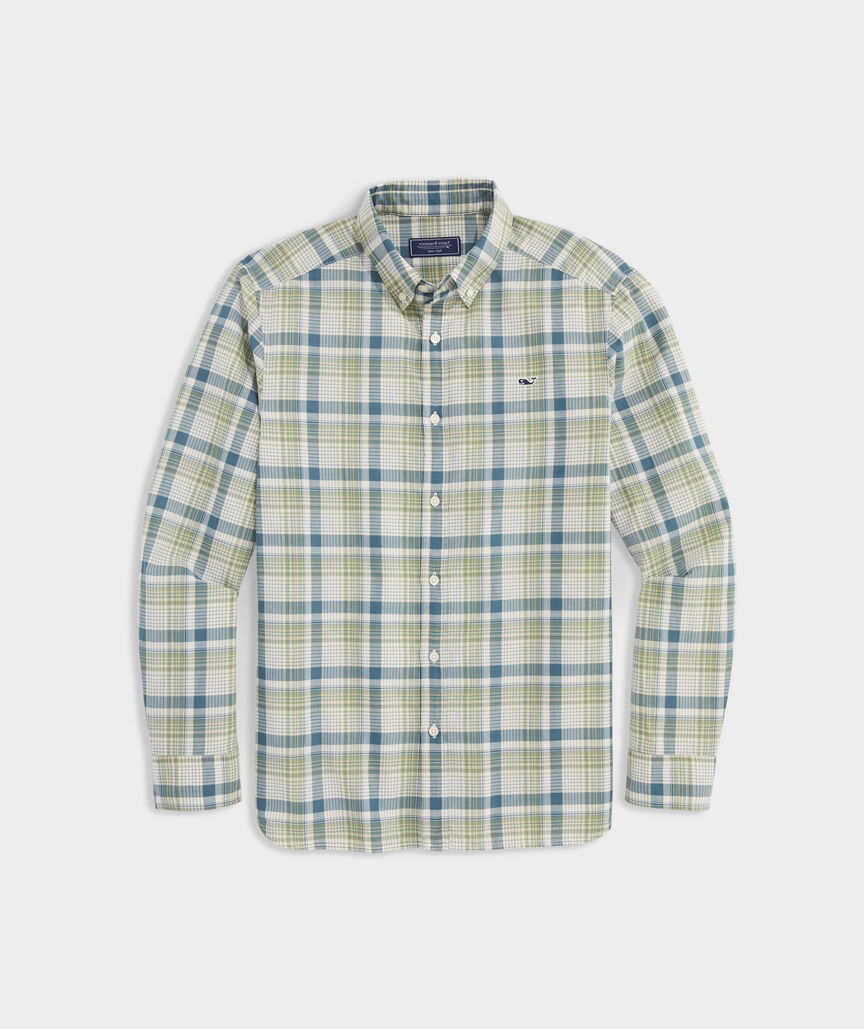 Cotton Madras Plaid Shirt