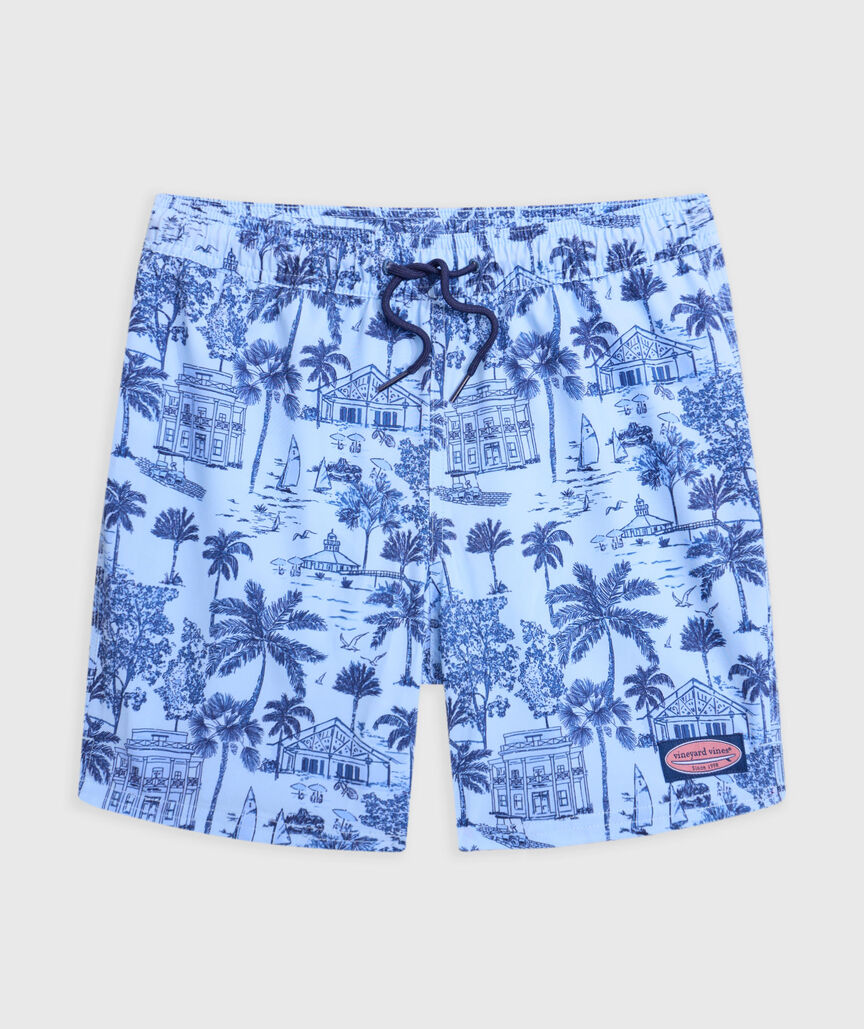 OUTLET Boys' Gasparilla Scene Chappy Swim Trunks