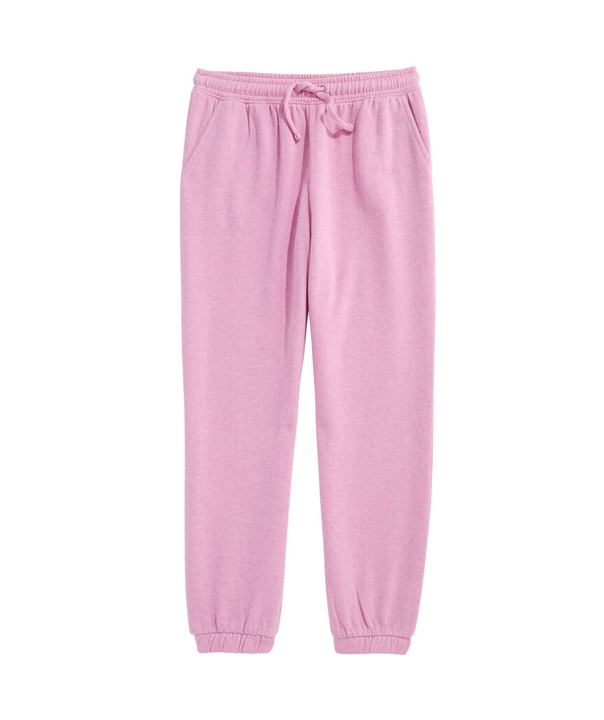 OUTLET Girls' Sparkle Brushed Terry Jogger