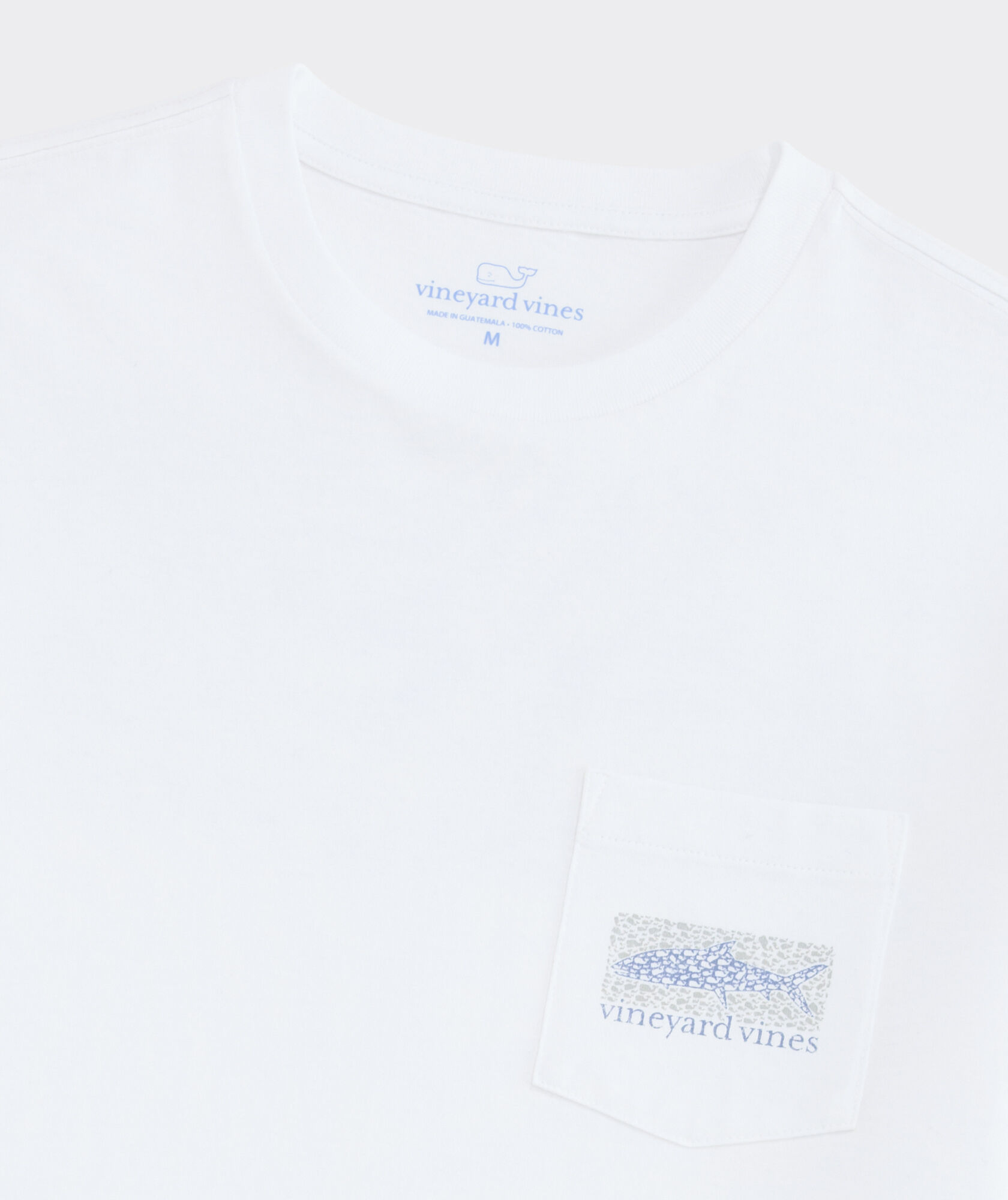 Drift-Dye Bonefish Whale Short-Sleeve Pocket Tee