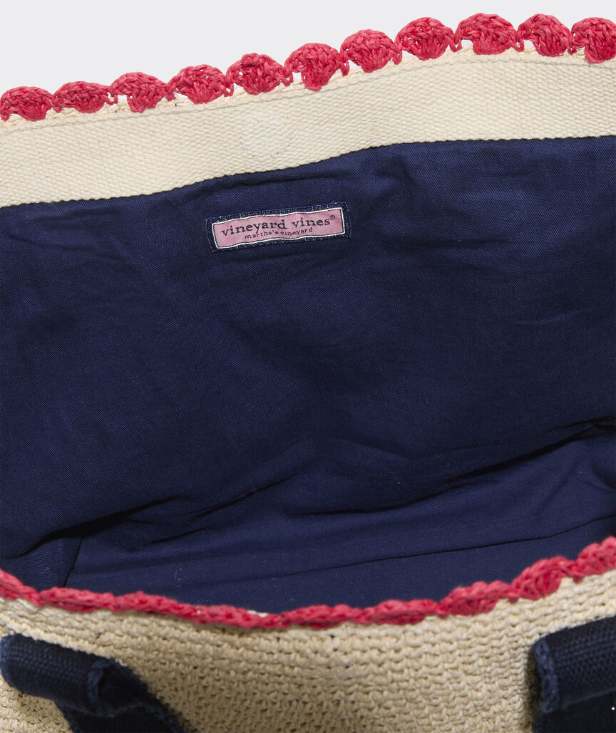 Medium Raffia Tote