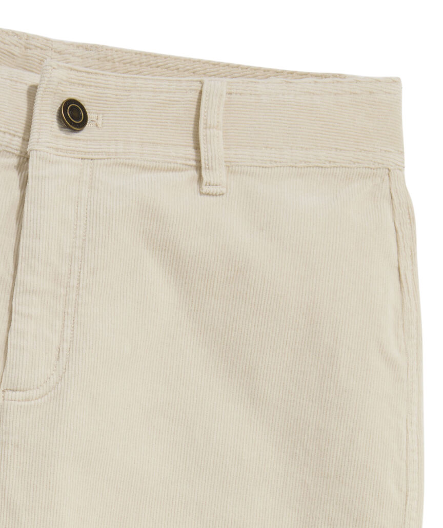 OUTLET Wide Leg Cord Pants