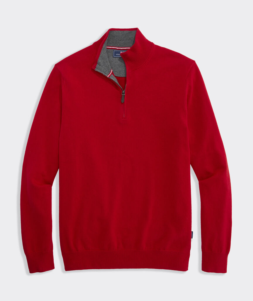 Tipped Boathouse Quarter-Zip