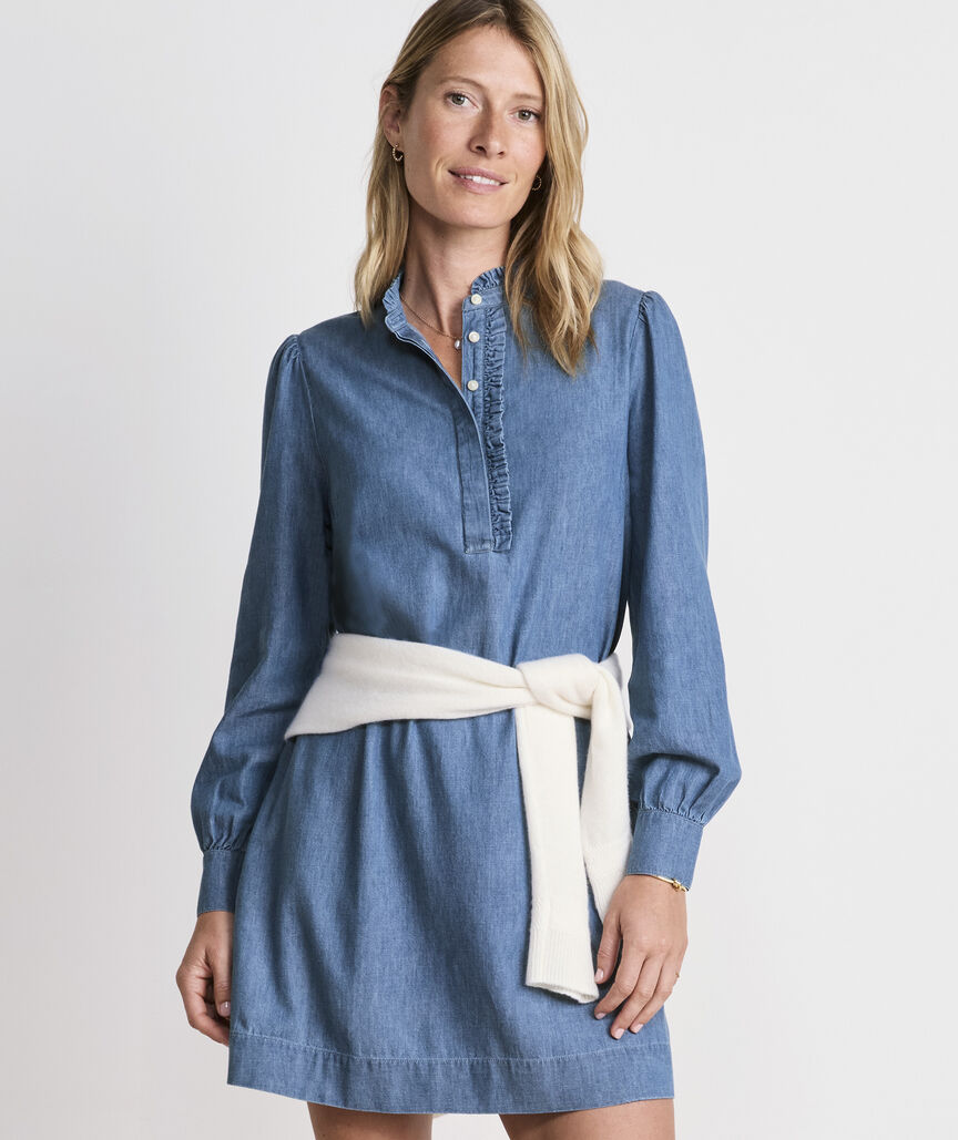 Pippa Chambray Popover Dress