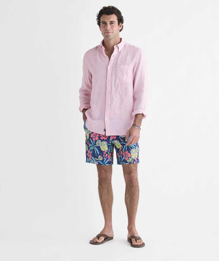 7 Inch Short Liner Chappy Swim Trunks