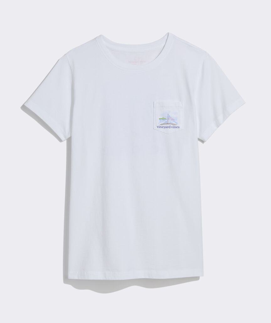Women's Chasing Summer Short-Sleeve Pocket Tee