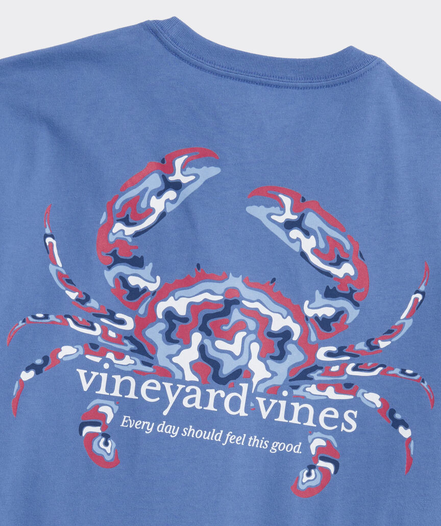 Crab Icon Short-Sleeve Pocket Tee