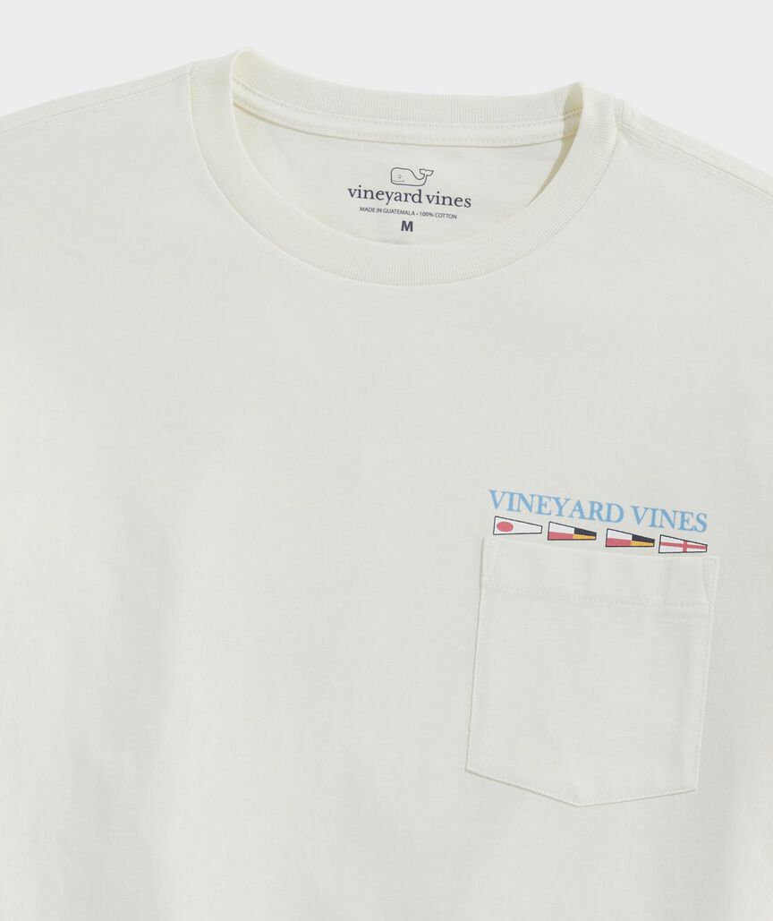 Edgartown Lighthouse Long-Sleeve Pocket Tee