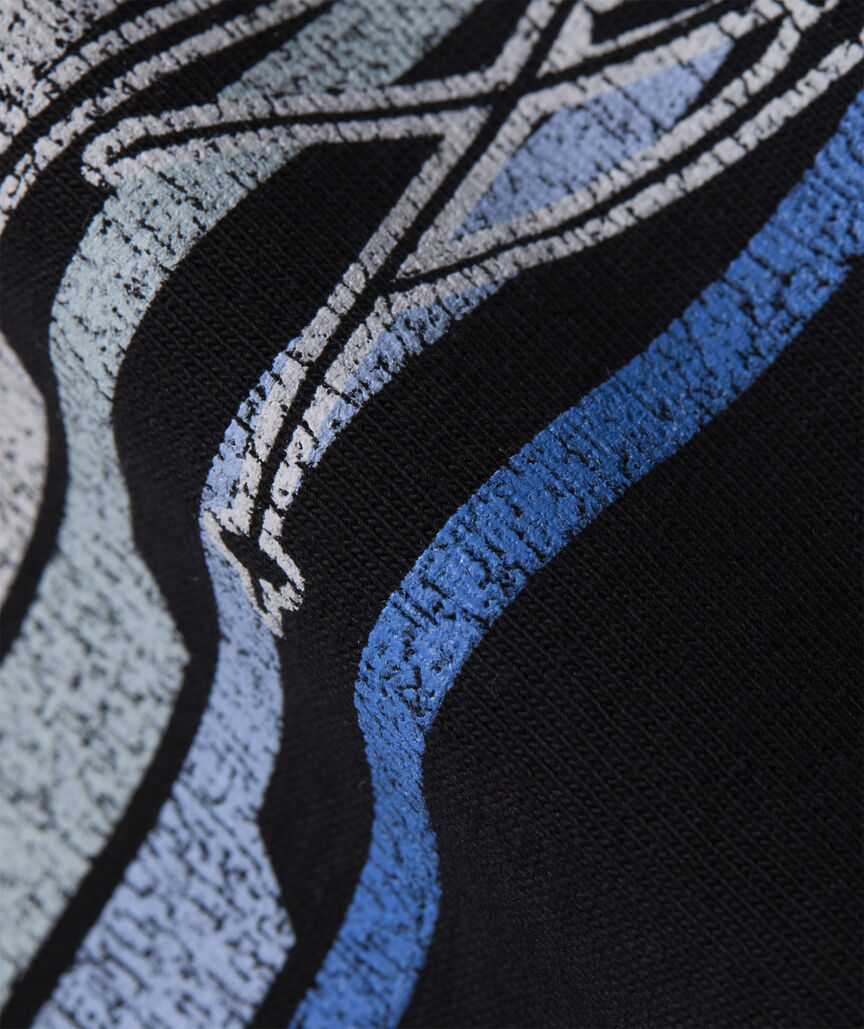 Retro Skier Long-Sleeve Pocket Tee