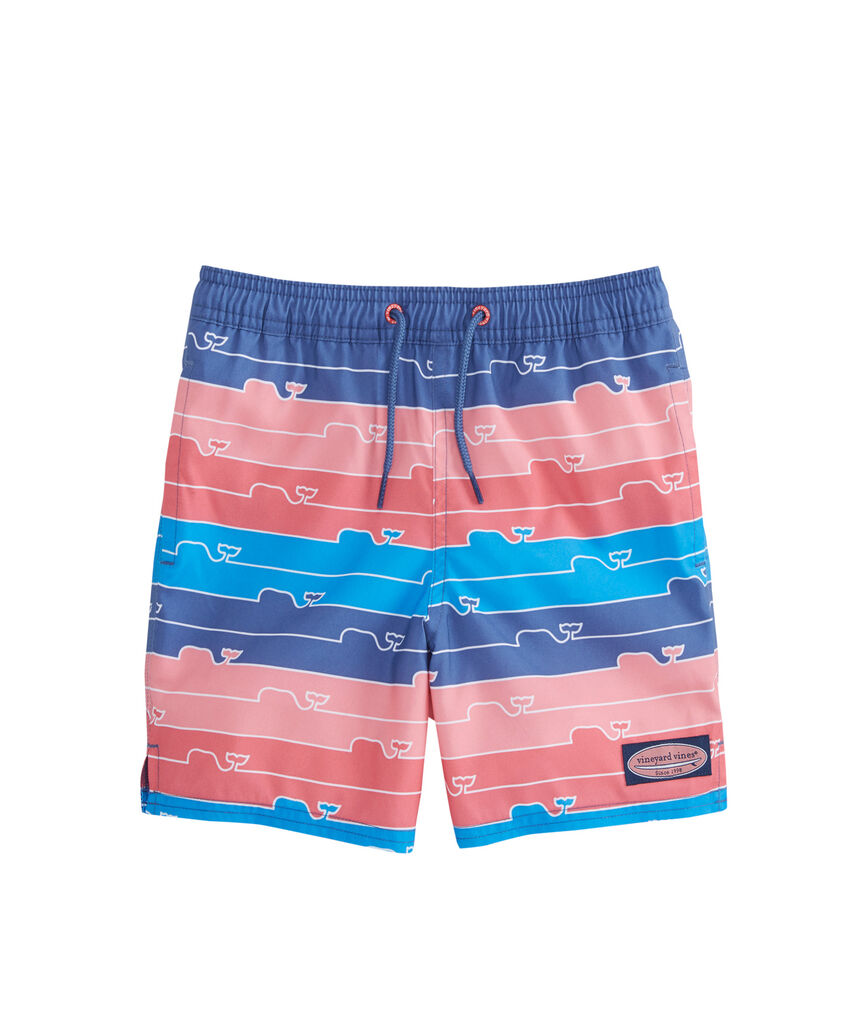 Boys Whale Line Chappy Trunks