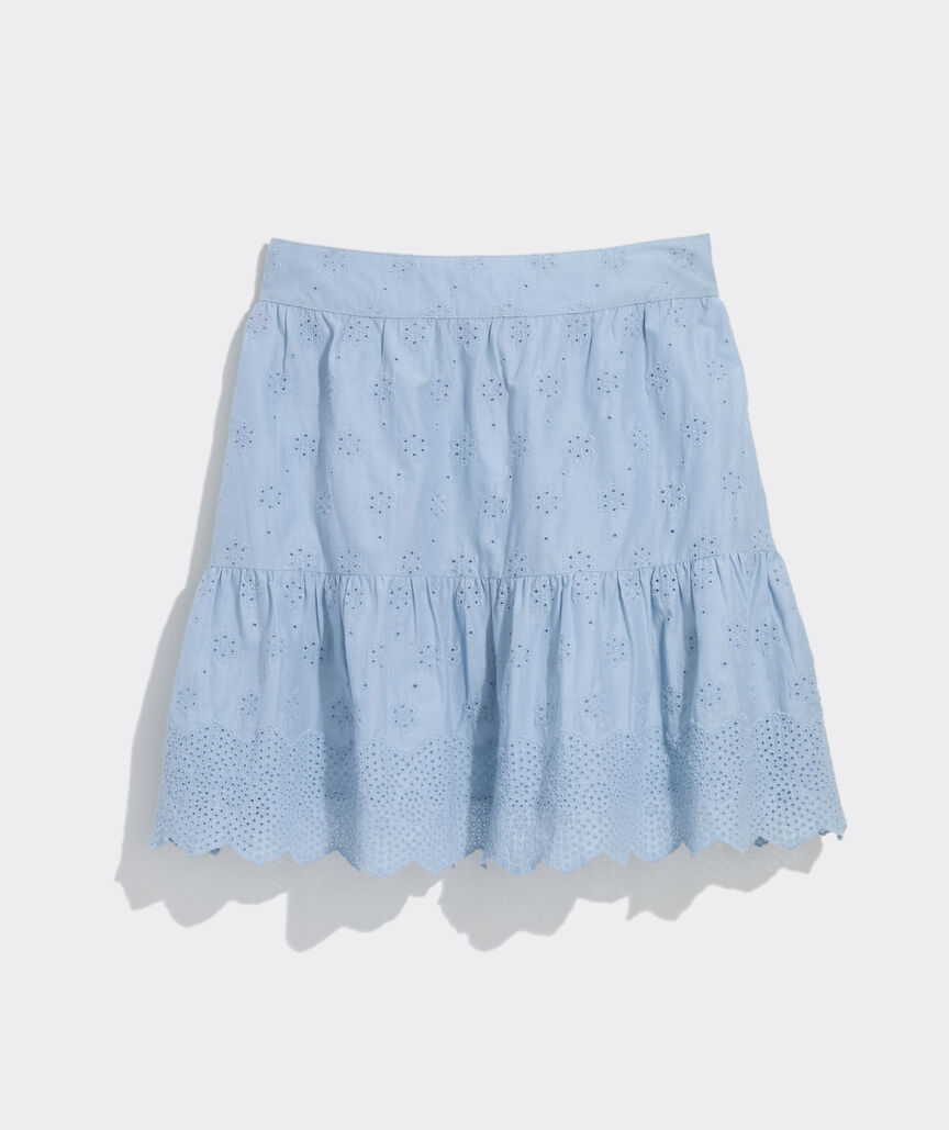 Vivian Eyelet Skirt