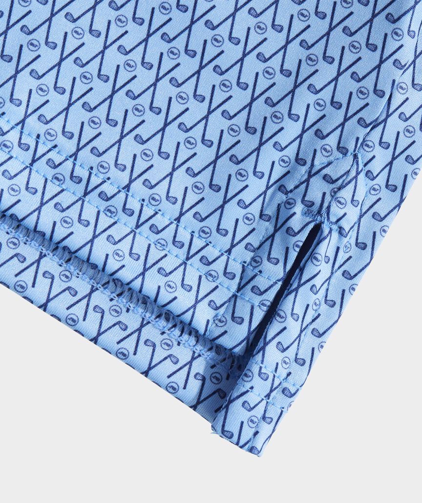 Boys' Performance Printed Sankaty Polo