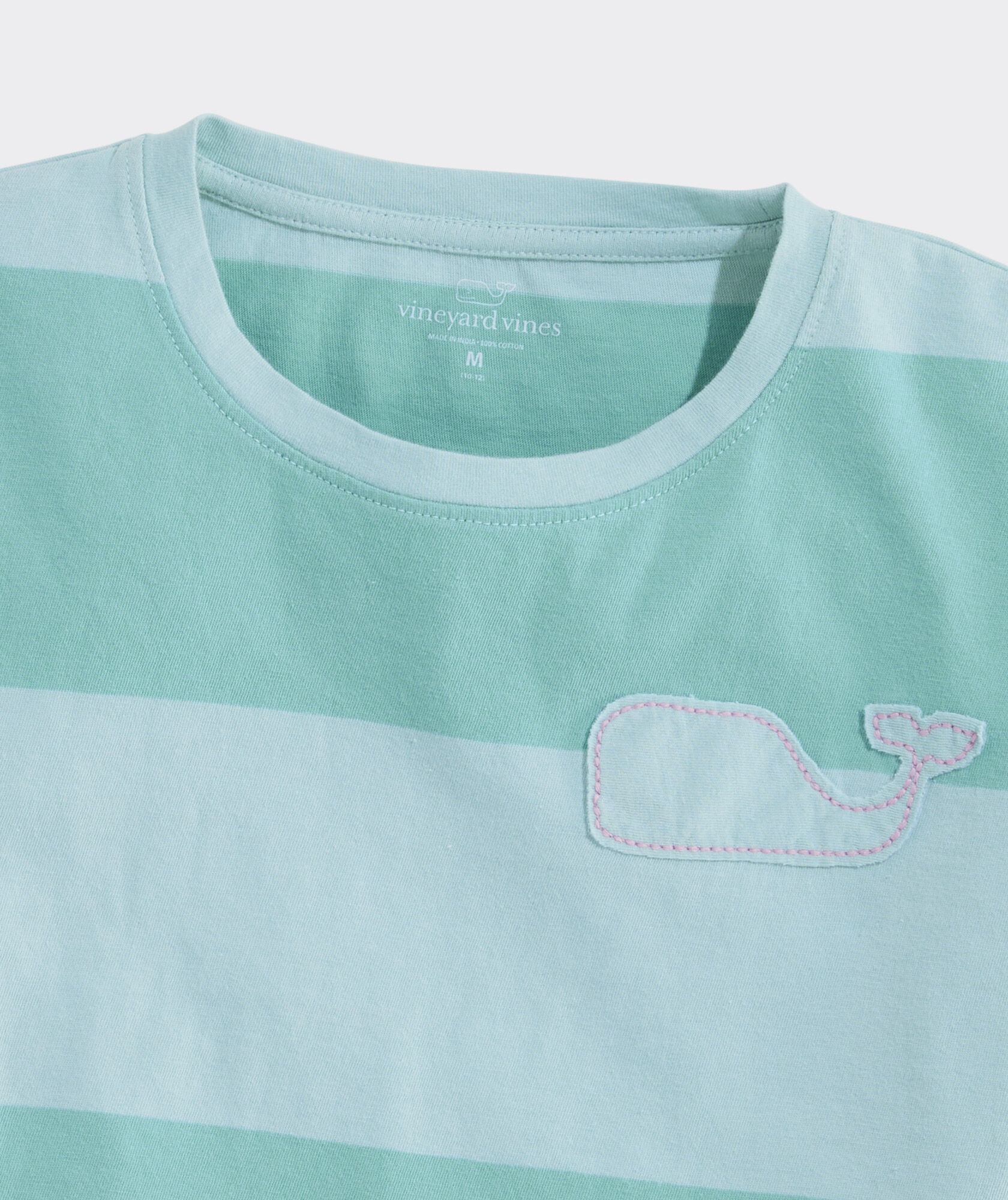 Girls' Boxy Whale Patch Tee