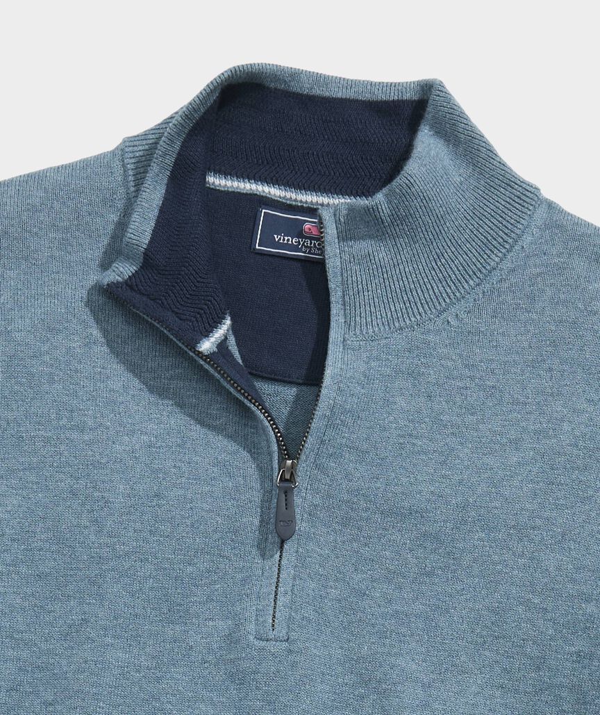 Tipped Boathouse Quarter-Zip