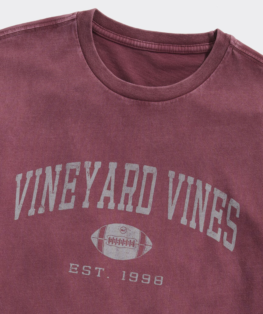 Shop Heritage Vineyard Vines Football Long-Sleeve Tee at vineyard vines