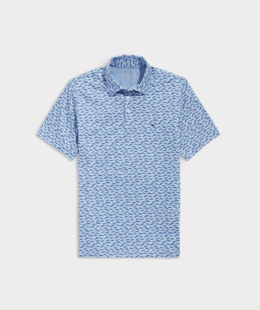 Men's Boston Red Sox Vineyard Vines Navy Winstead Sankaty Polo