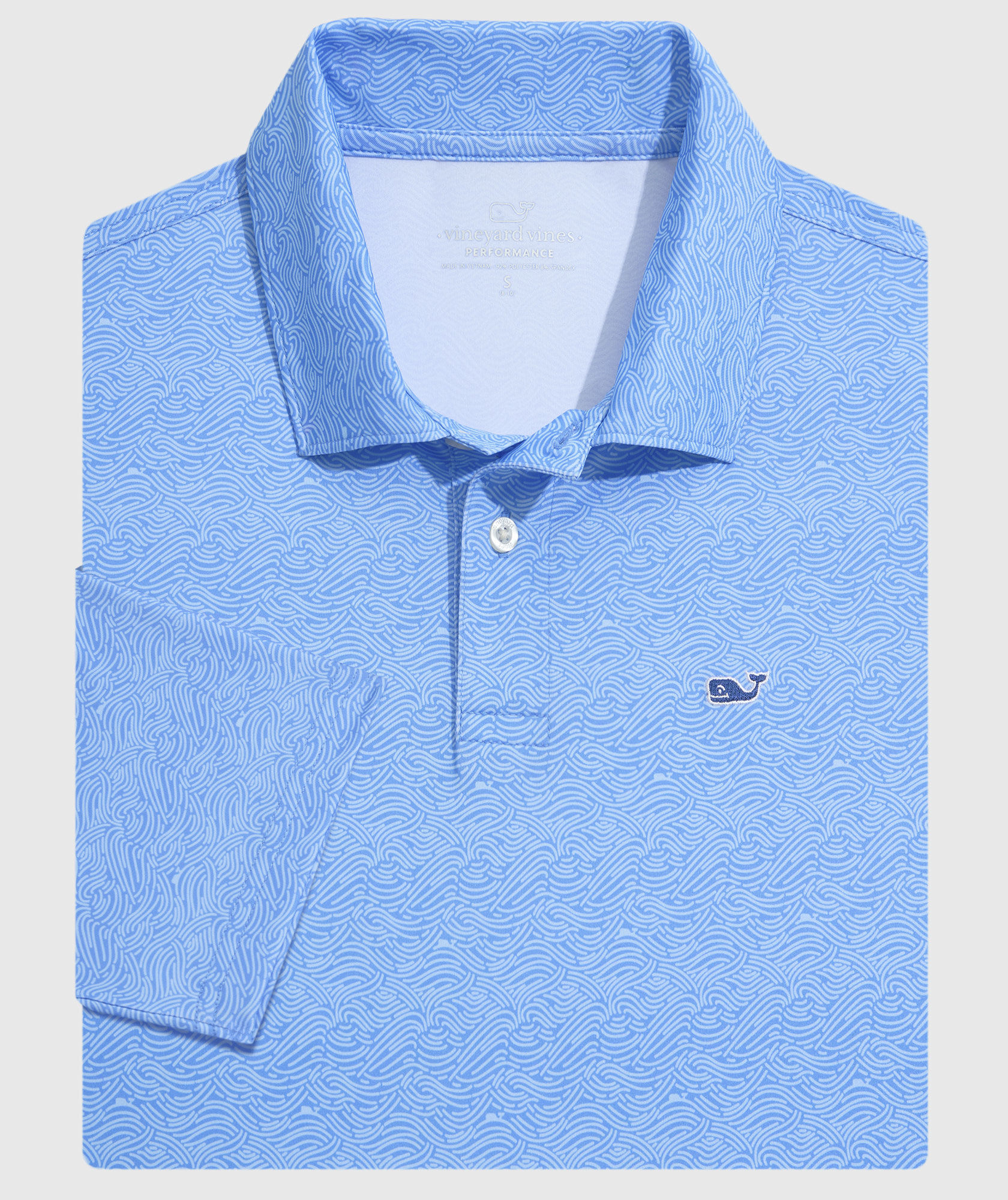 OUTLET Boys' Sea Lines Performance Polo