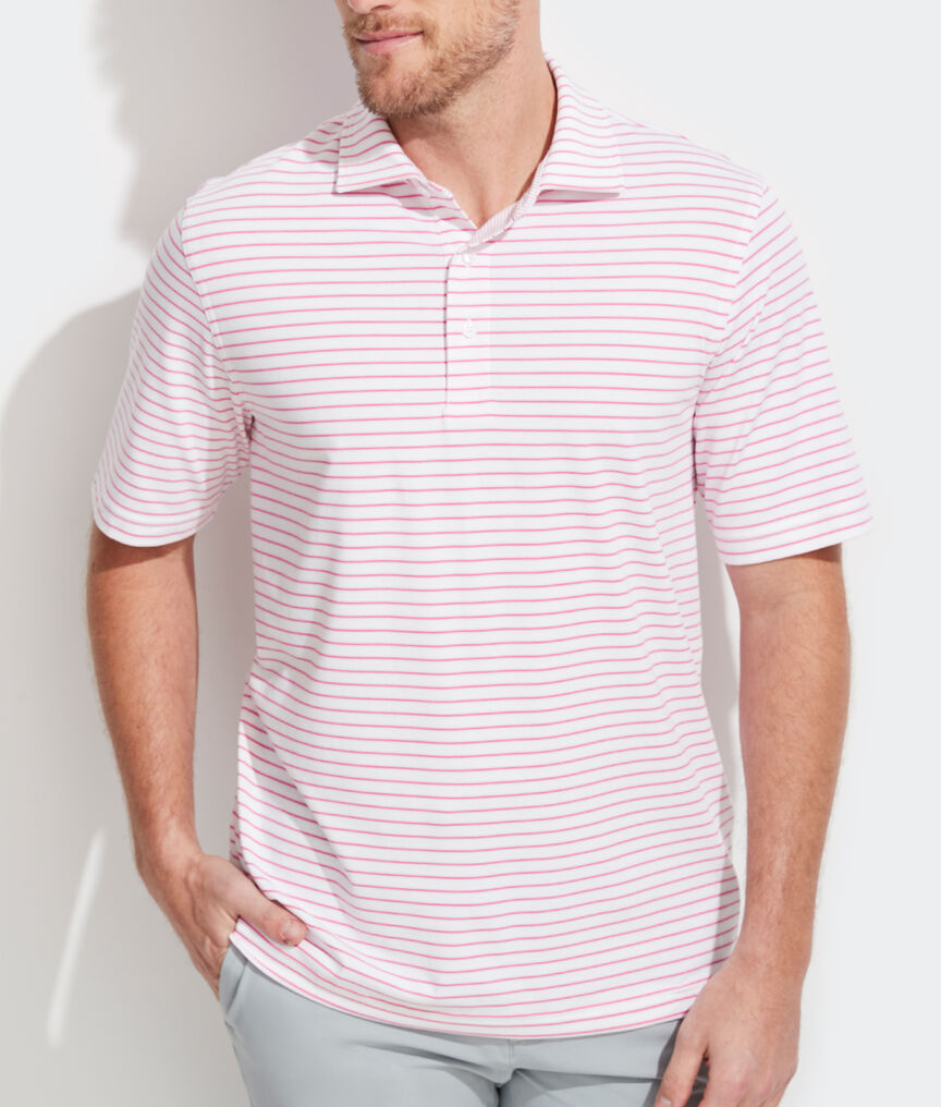 Carmel Cypress Stripe Polo