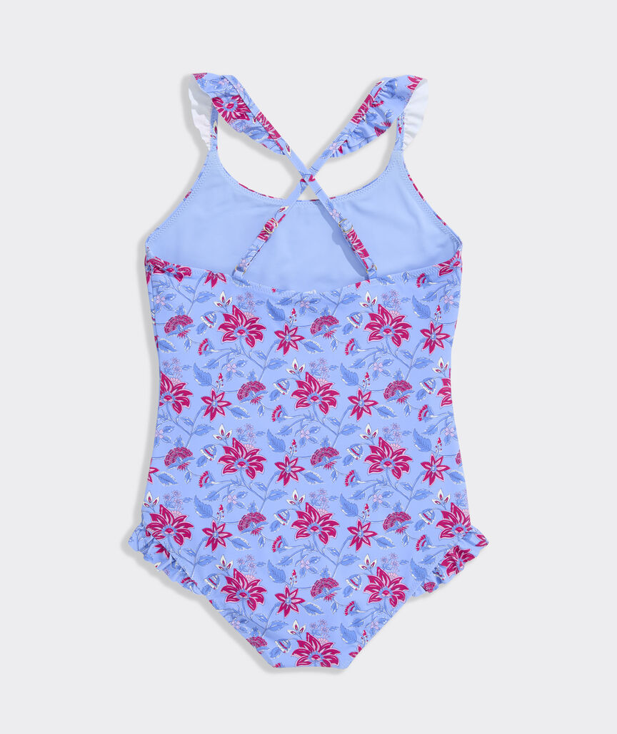 Girls Ruffle One-Piece