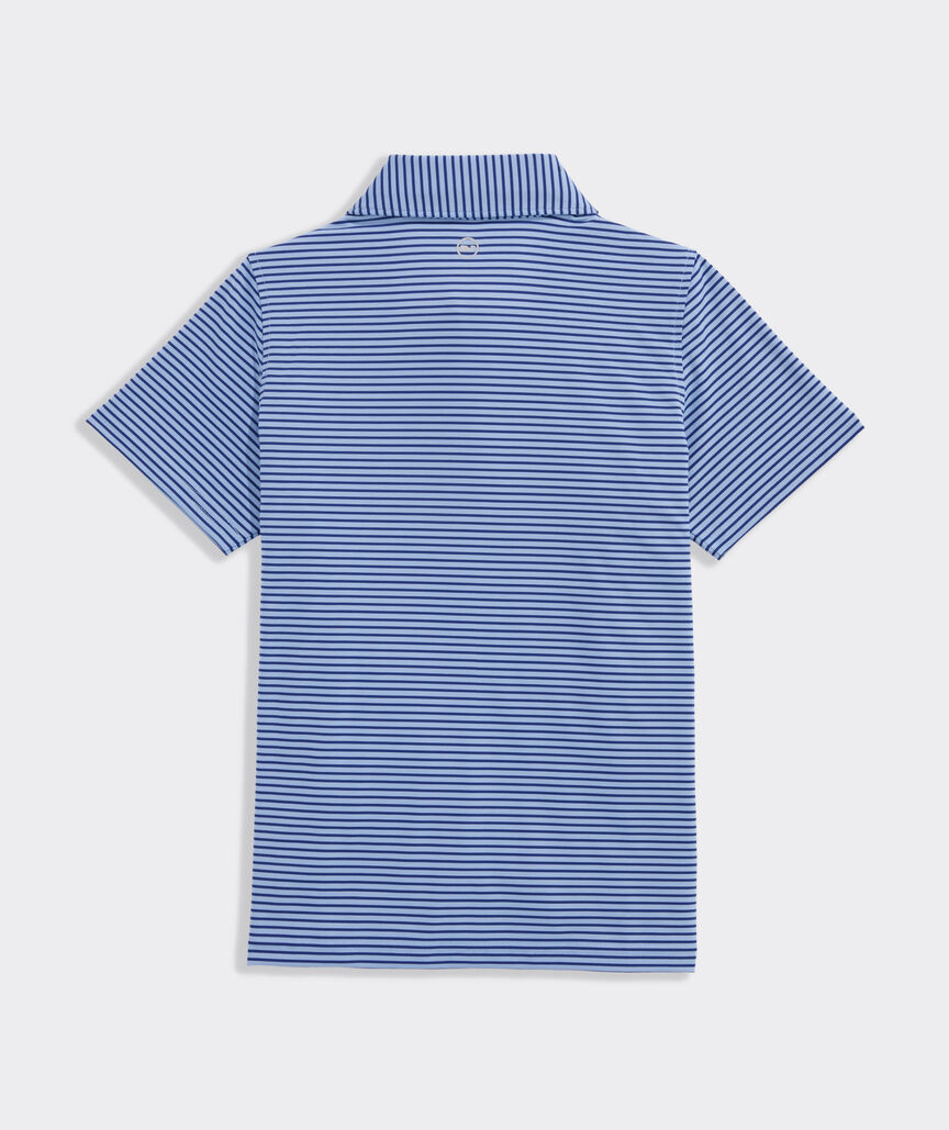 Boys' Performance Bradley Stripe Sankaty Polo