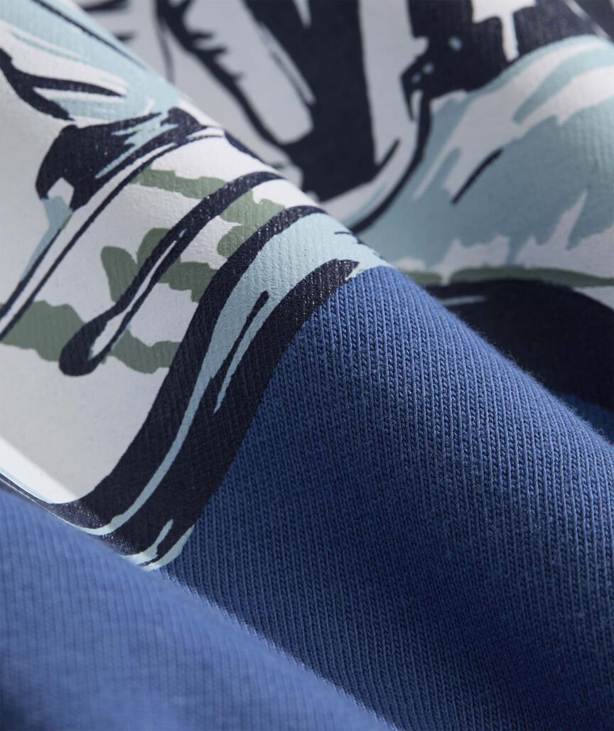 Boys' Painted Ski Goggles Long-Sleeve Pocket Tee