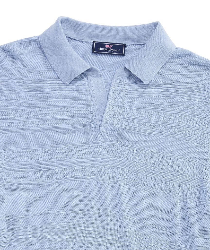 OUTLET Split Collar Sweater Polo