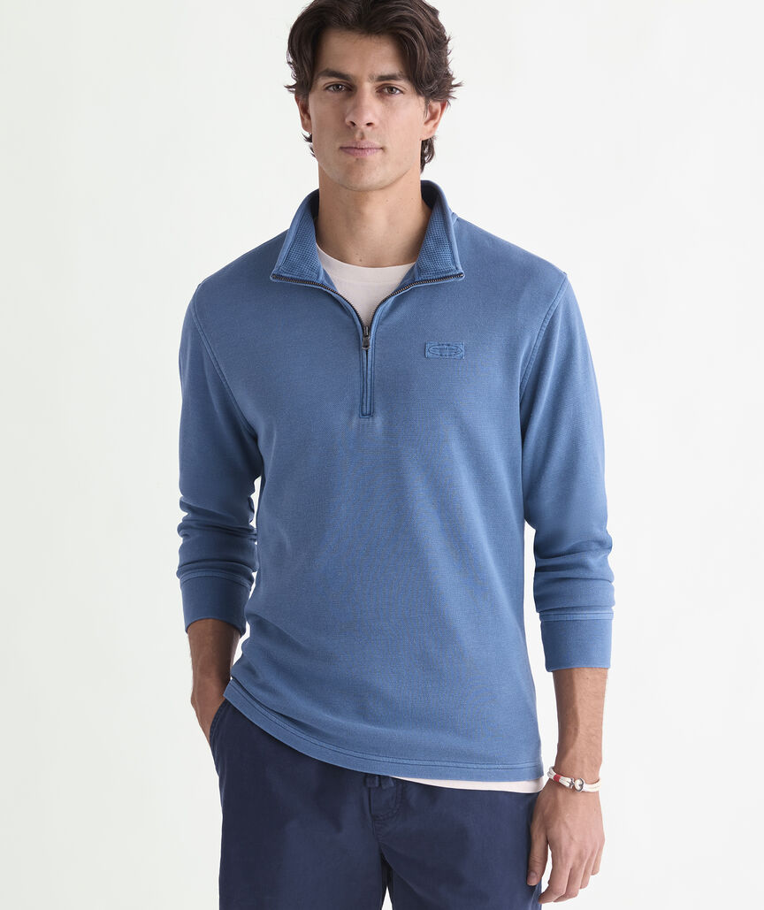 Logo Box Coastline Quarter-Zip