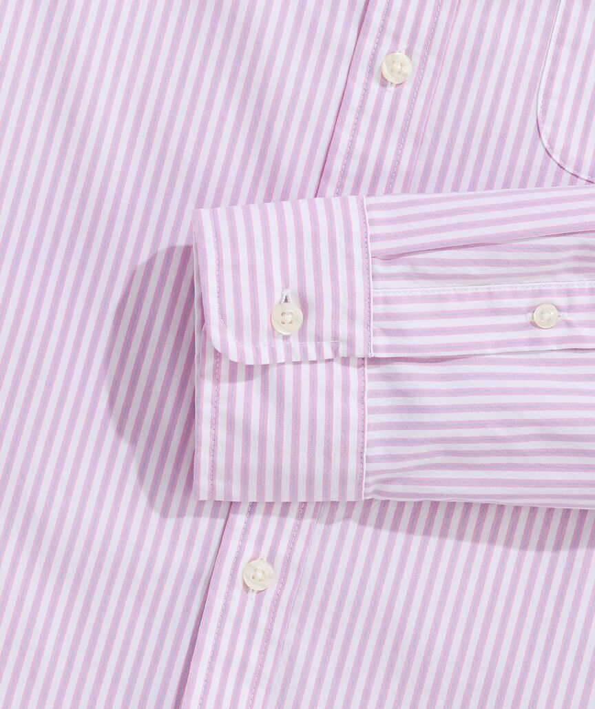 Performance Cotton Marathon Stripe Shirt