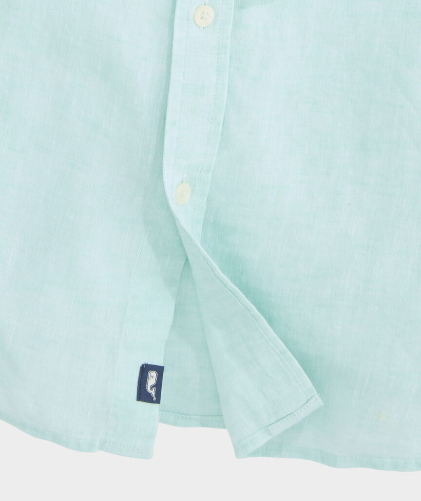 Surfside Solid Linen Shirt