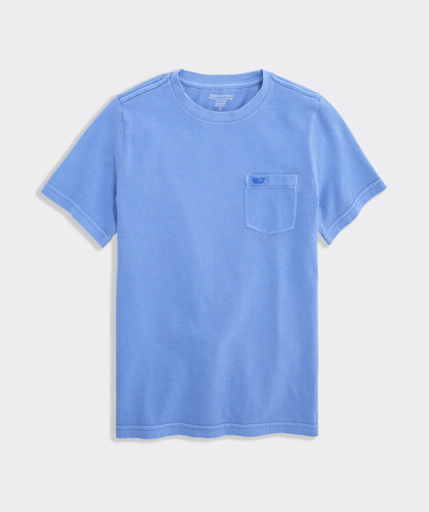 Boys' Garment-Dyed Surf Pocket Tee