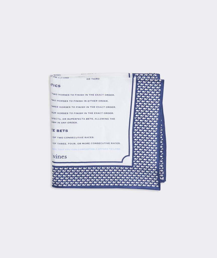 Kentucky Derby Betting Guide Silk Pocket Square