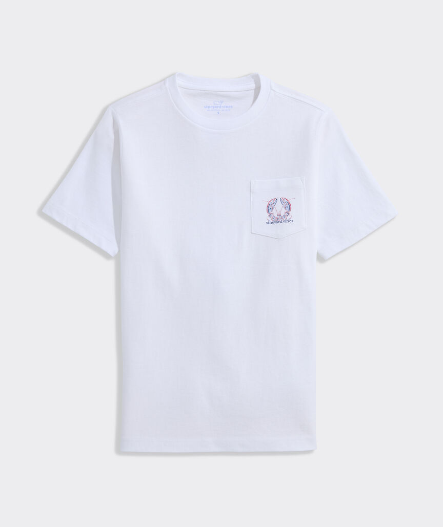 Boys' Tile Lobster Short-Sleeve Pocket Tee