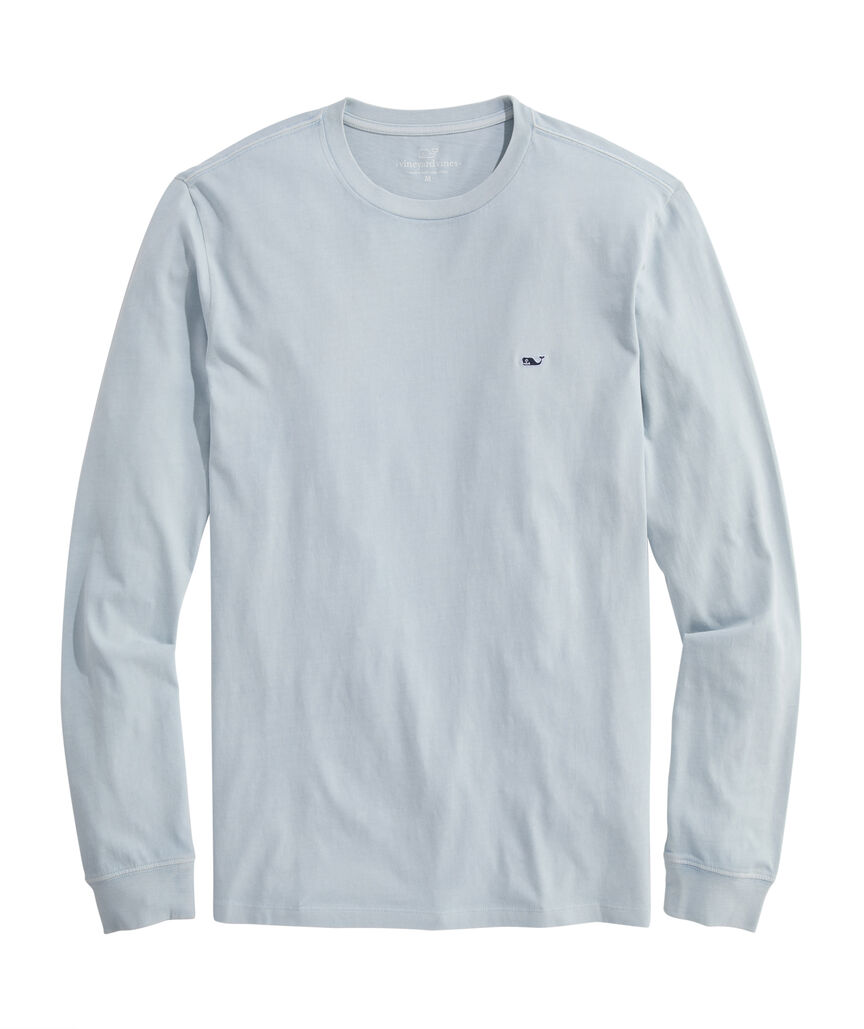 OUTLET Sunwashed Whale Embroidered Long-Sleeve Tee