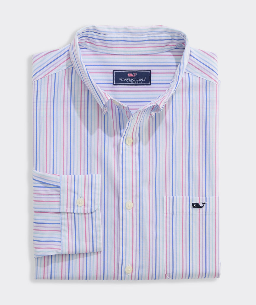 Boca Chica Stripe Perfect Wash Poplin Shirt