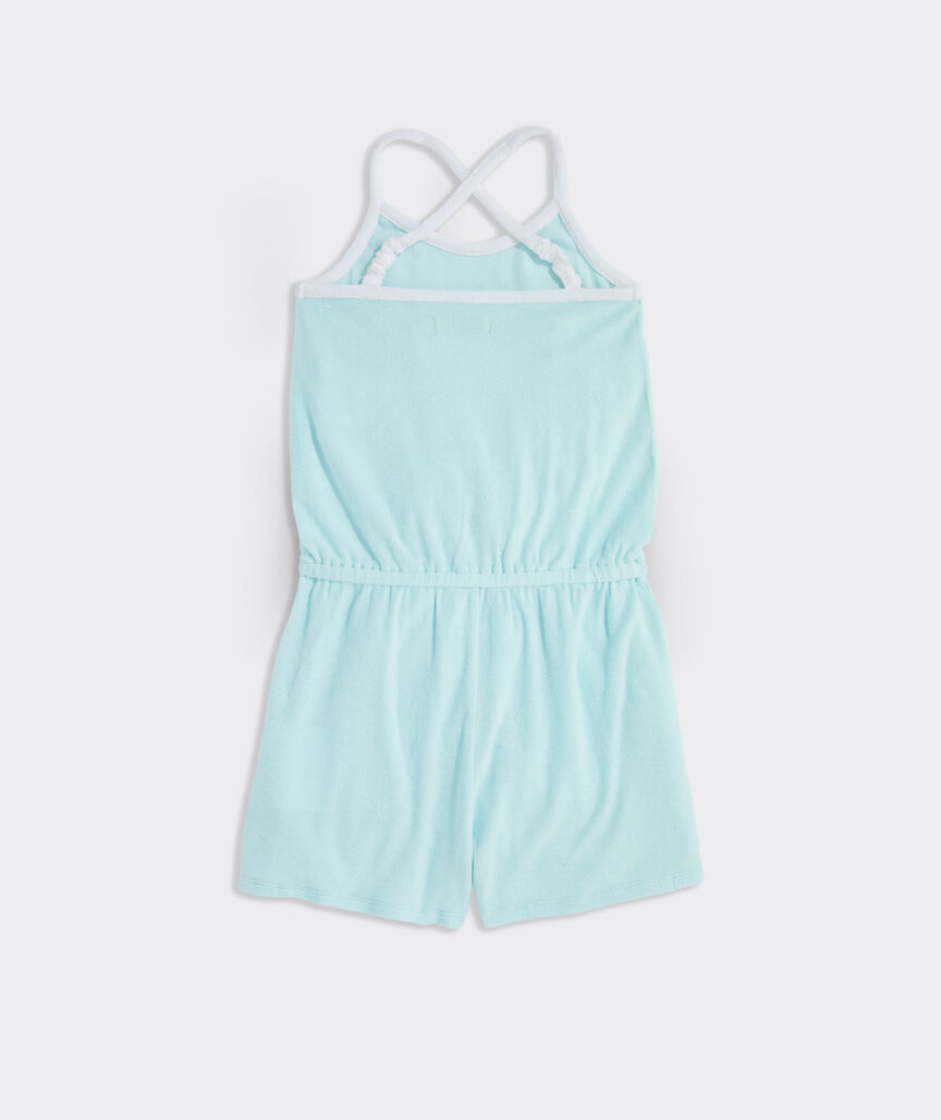 Girls' Terry Towel Romper
