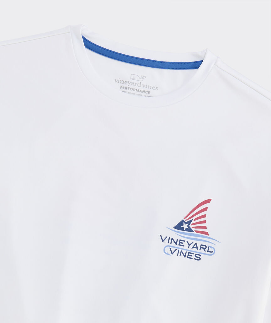 Performance USA Redfish Tail Long-Sleeve Harbor Tee