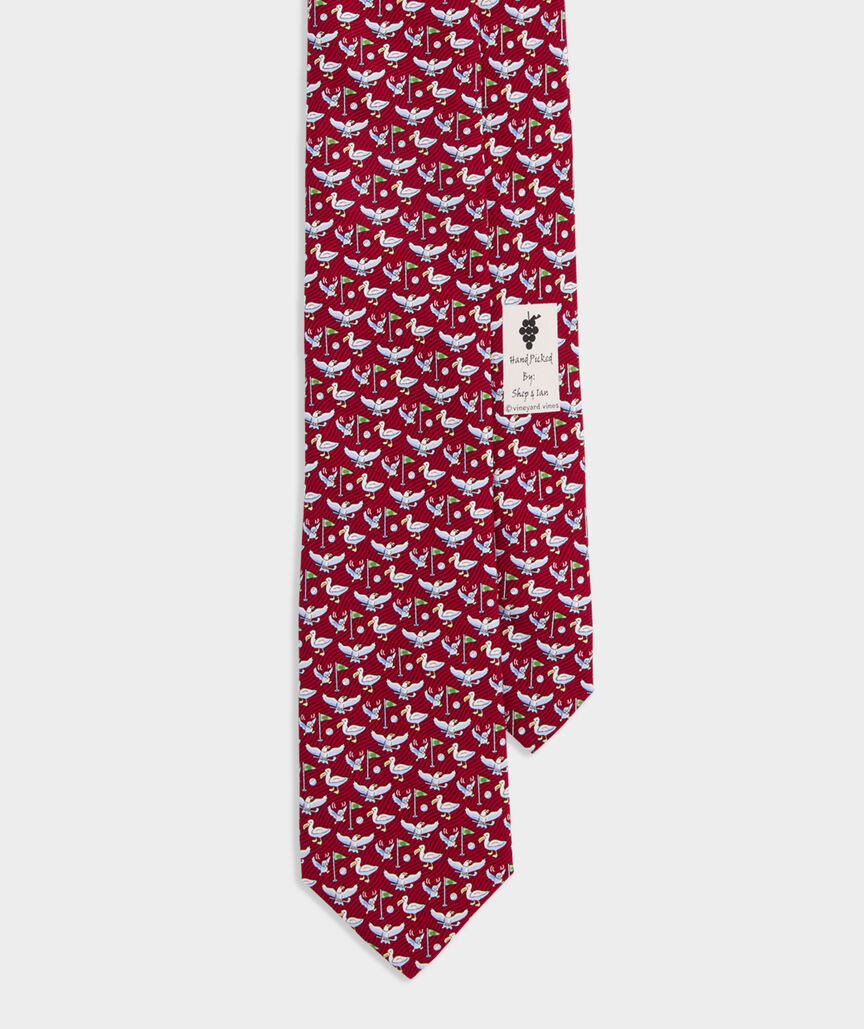 Under Par Silk Tie
