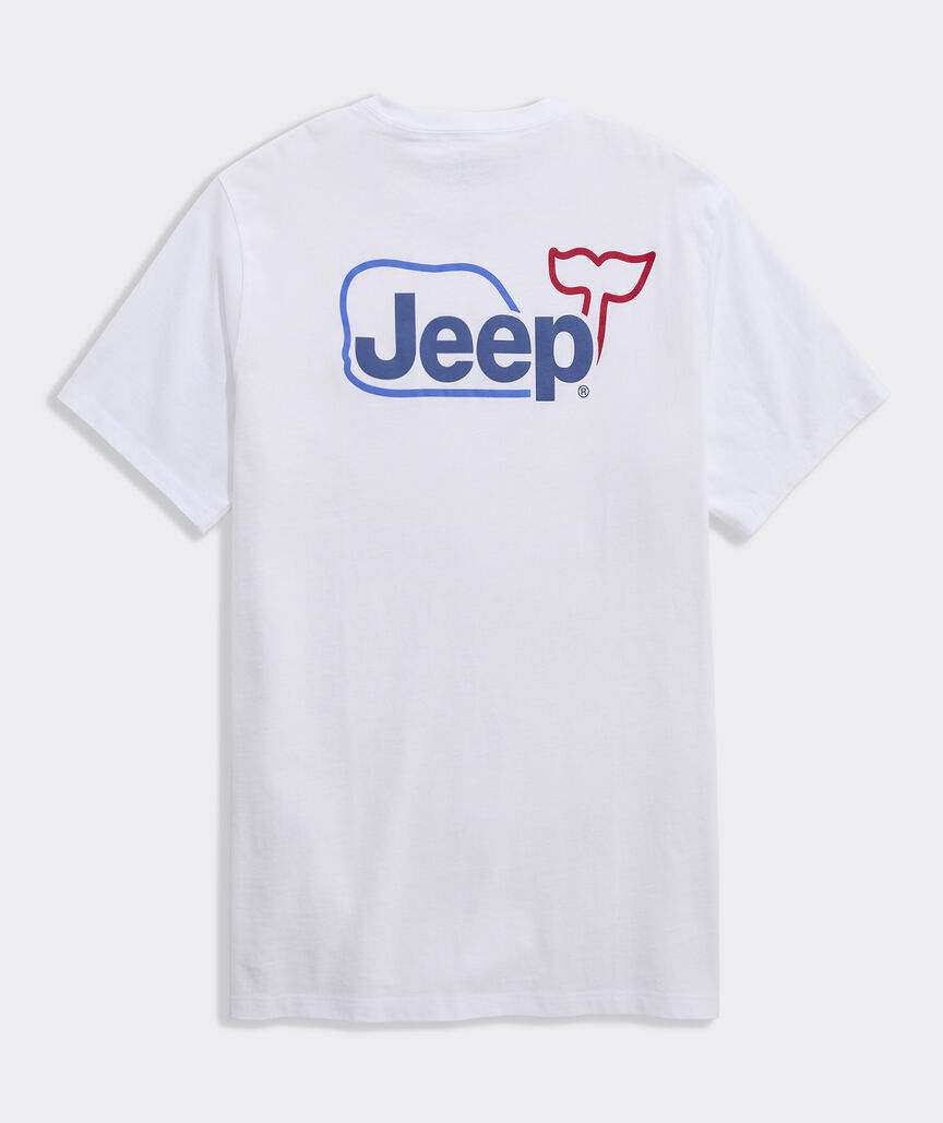 Jeep Collection Whale Short-Sleeve Pocket Tee