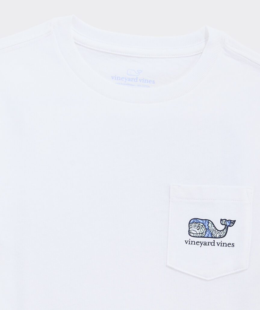 Boys' Oysters Whale Short-Sleeve Pocket Tee