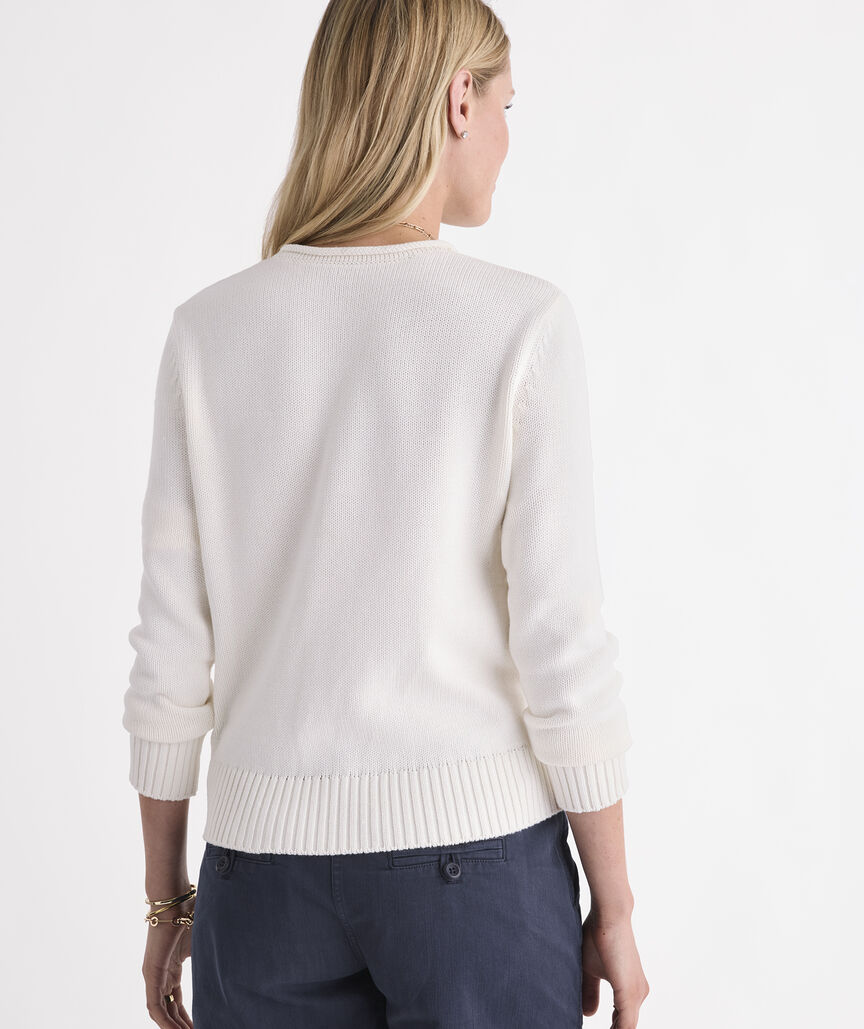 Katie Cotton Americana Rollneck Sweater