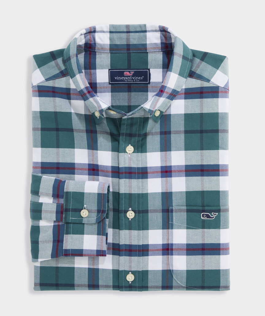 Plaid Oxford Shirt