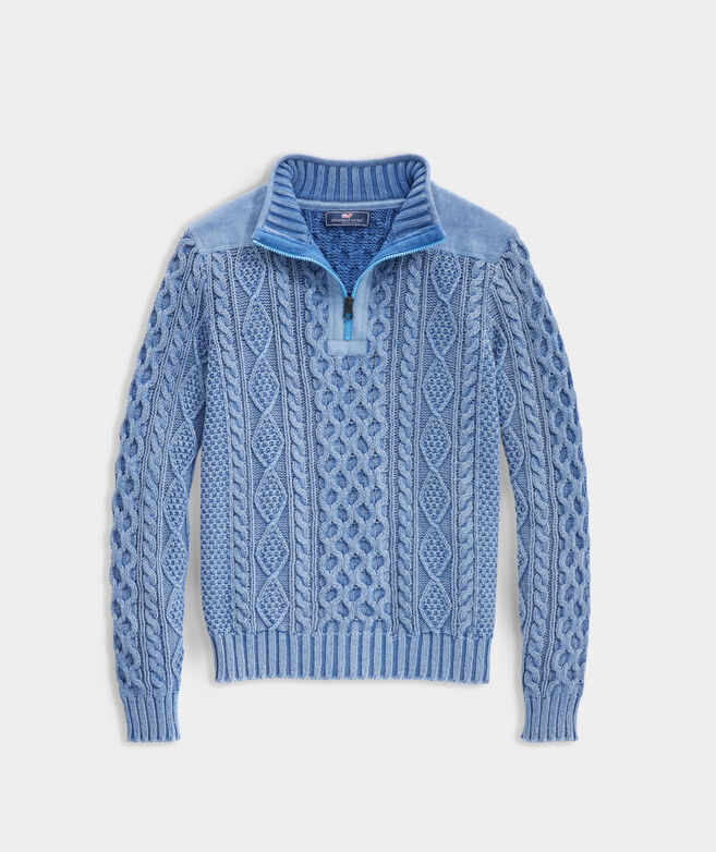 Garment-Dyed Shep Shoulder Sweater