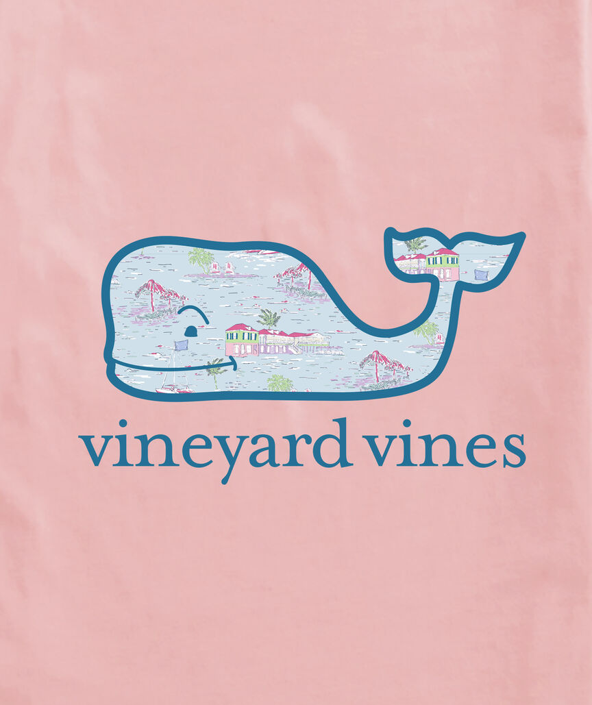 OUTLET BVI Scenic Whale Short-Sleeve Pocket Tee