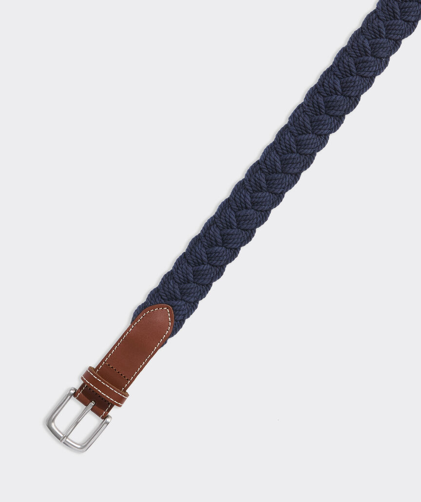 Braided Rope Club Belt