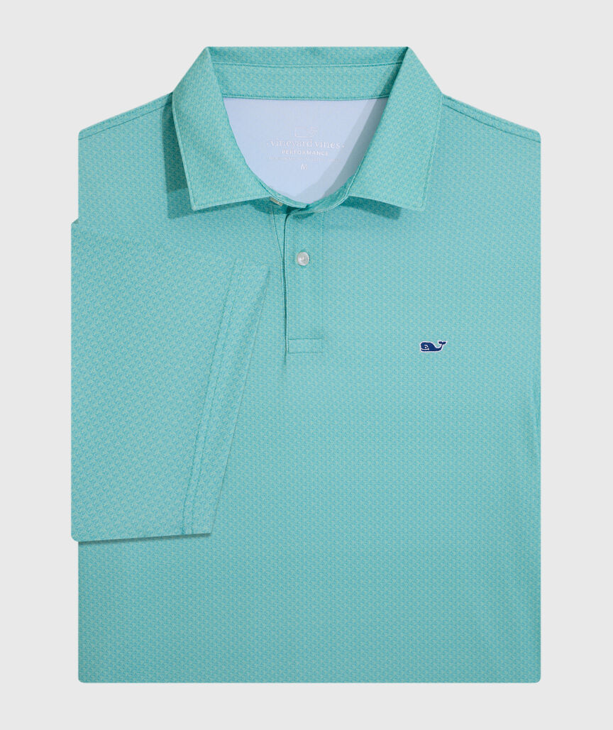 OUTLET Performance VV Whale Golf Polo