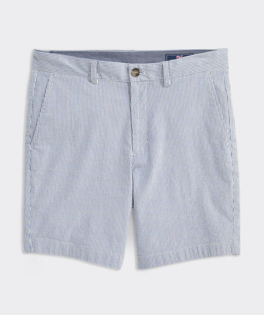 7 Inch Seersucker Breaker Shorts